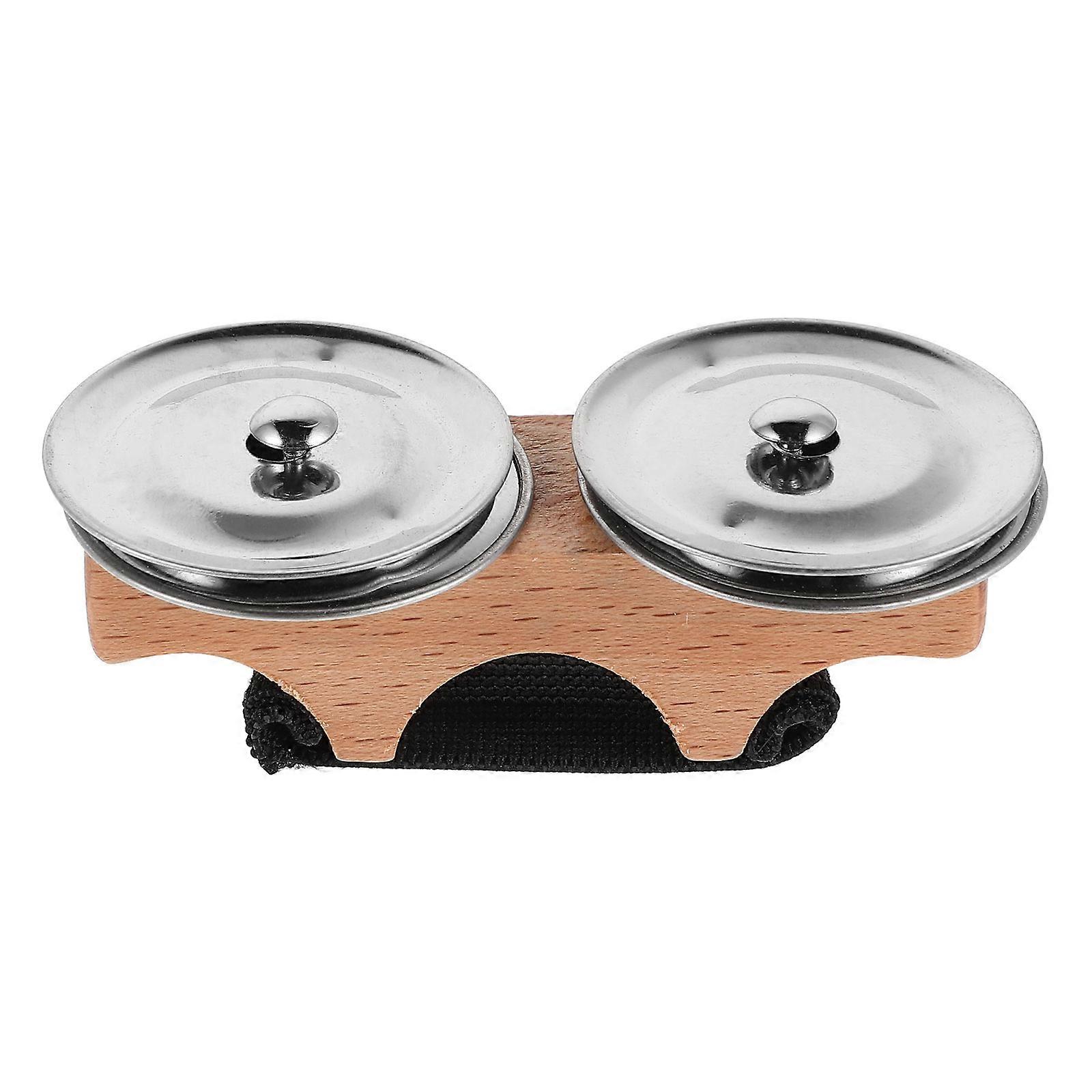 Mini Tambourine Handheld Musical Instrument For Various Occasions Playing 1Pack