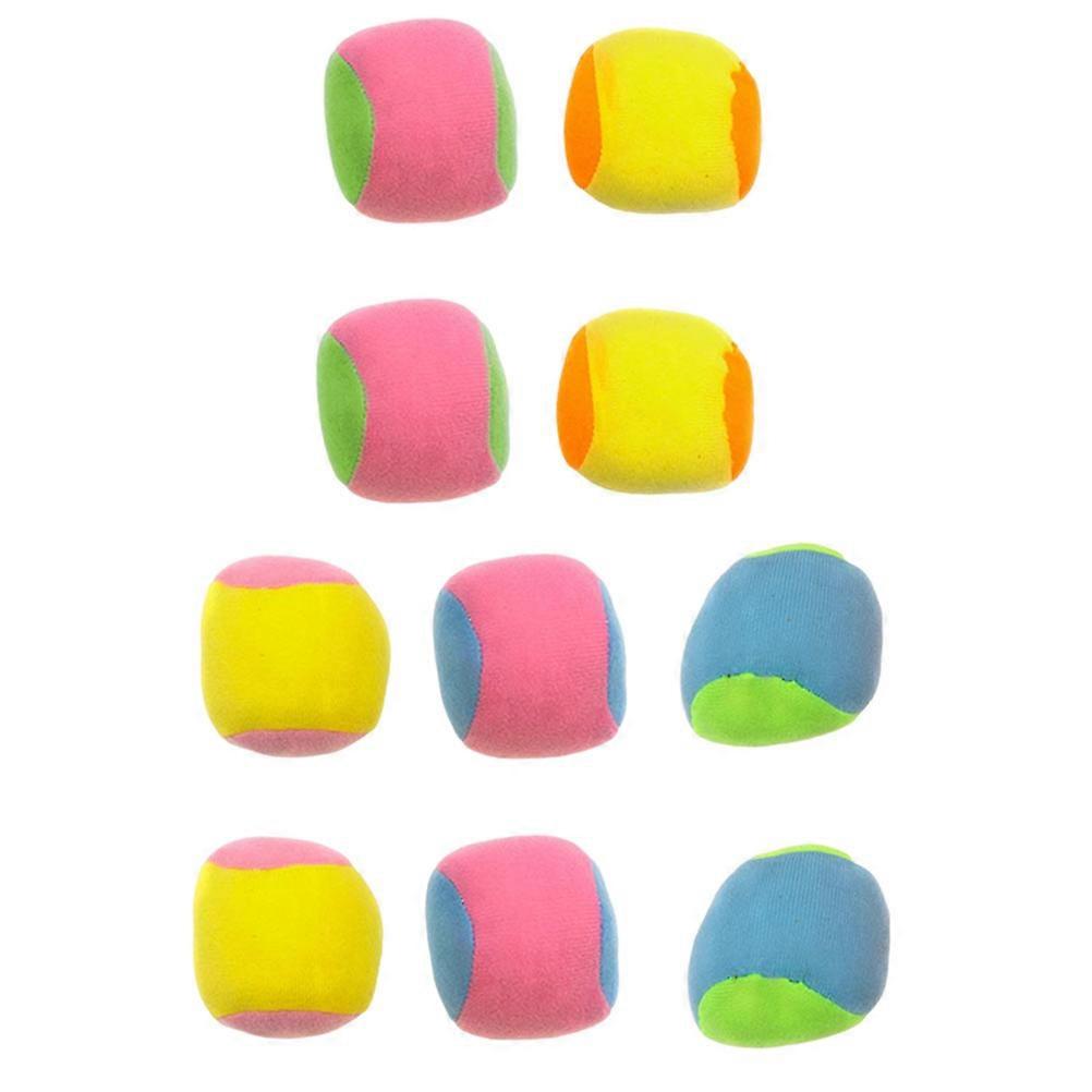 Sticky Toy 10Pcs Round Plush Doll Arm Muscle Development Perfect Educational Tool For Kindergarten Teaching