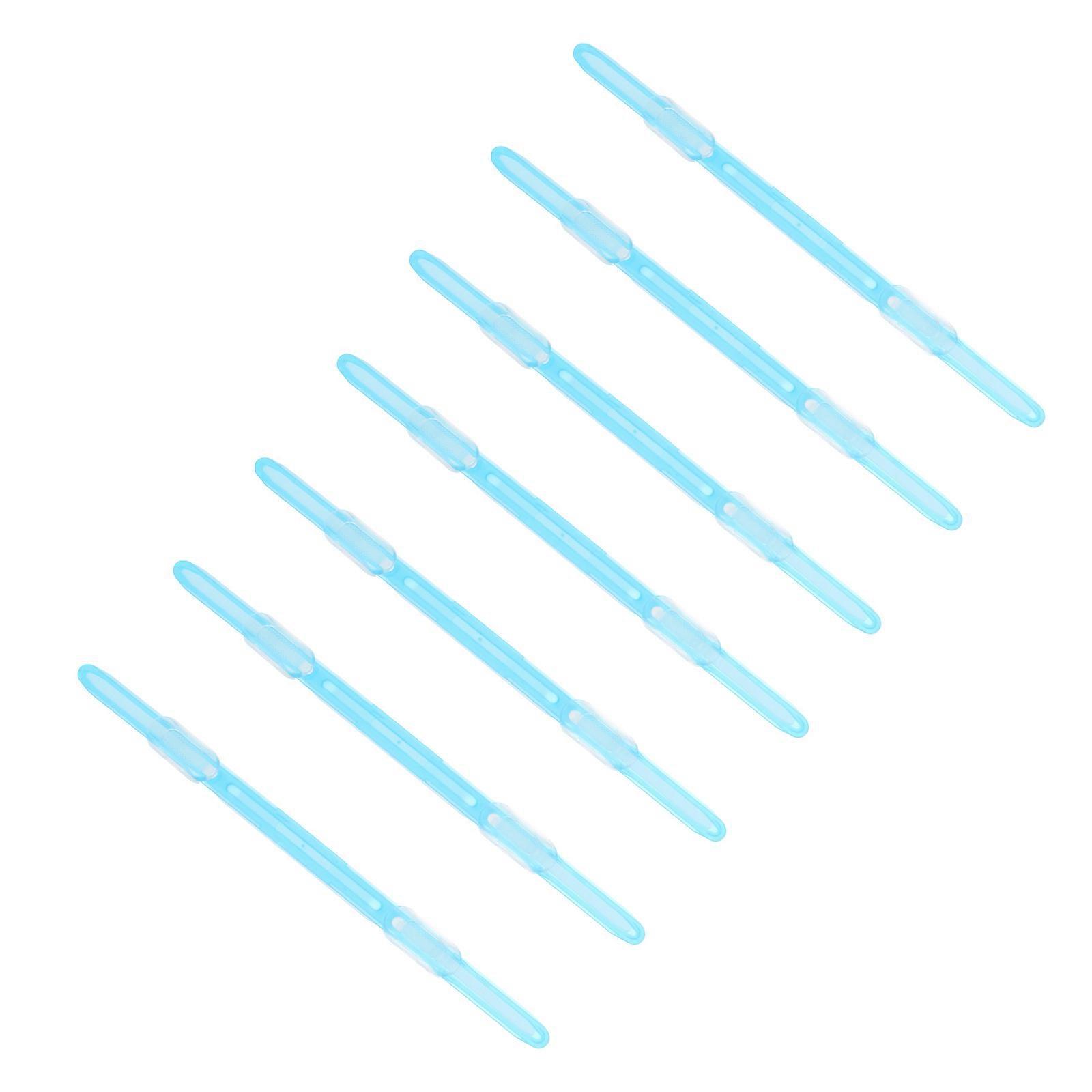 Blue Plastic Binder Clips 20Pcs For Office Use School Supplies File Binding