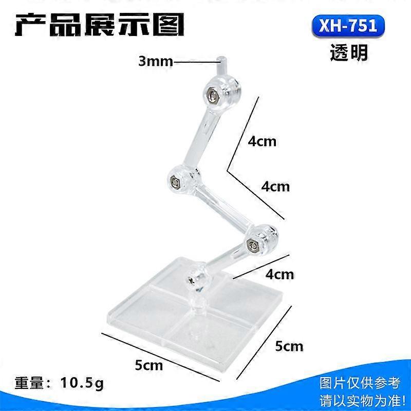 4pcs Adjustable Doll Stand: Action Figure Display Holder With Expandable Bracket Support Dolls Display Rack For Home Shop Birthday Party