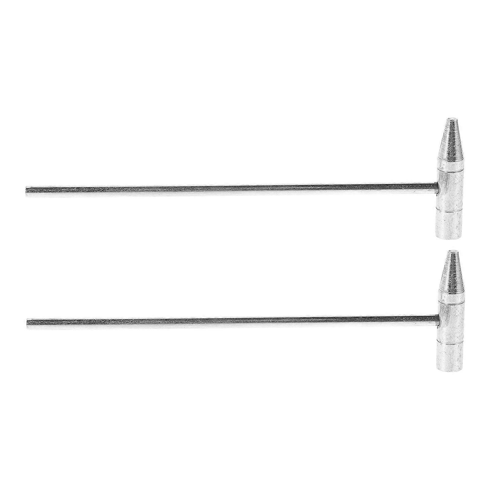 2pcs Tuning Hammer Small Iron Hammers Portable Kalimba Tuning Hammer Convenient And Multipurpose Jewelry Maintenance Tools