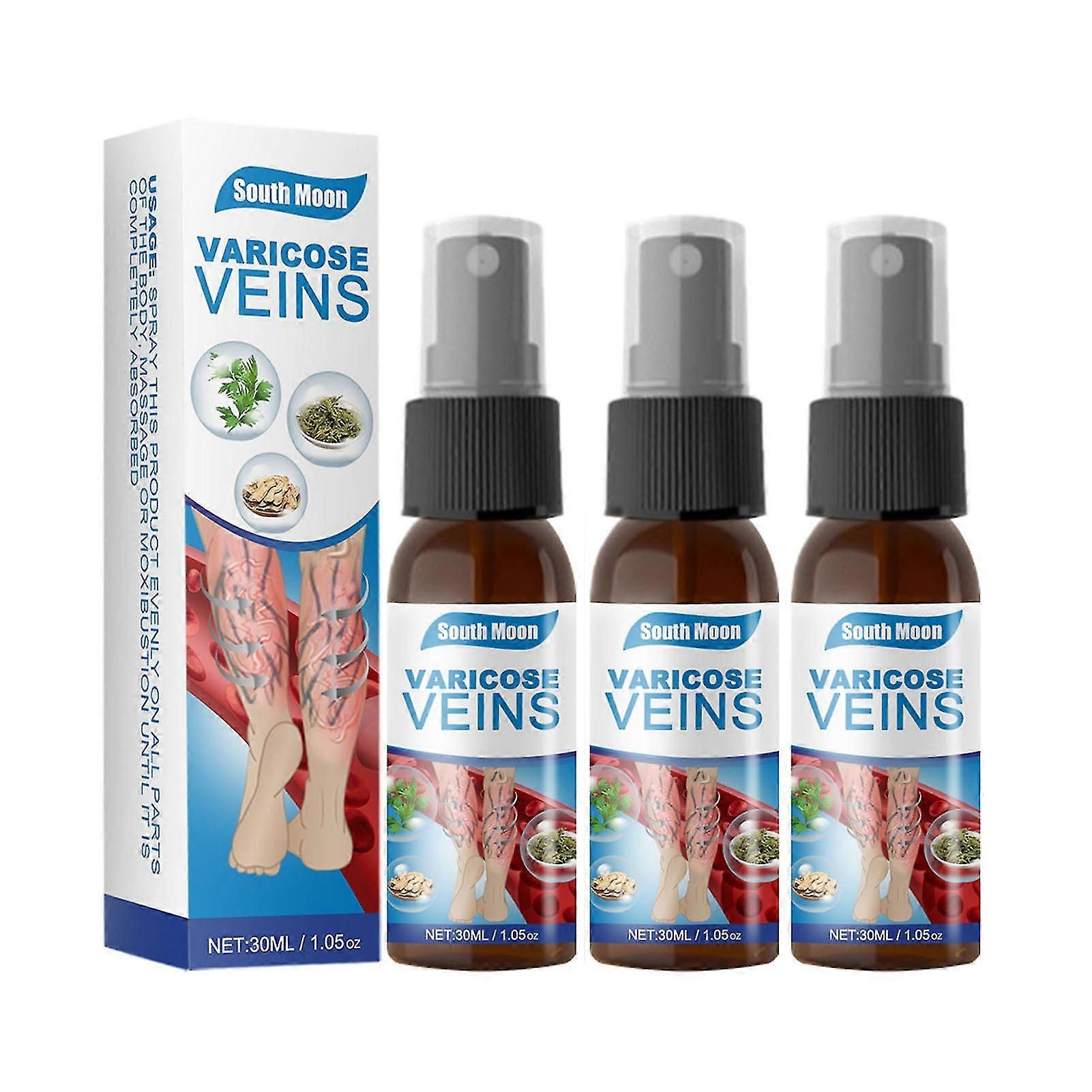 Venous Massage Varicose Spray Portable Varicose Vein Soothing Spray for Loose Leg Axillary Vein Legs