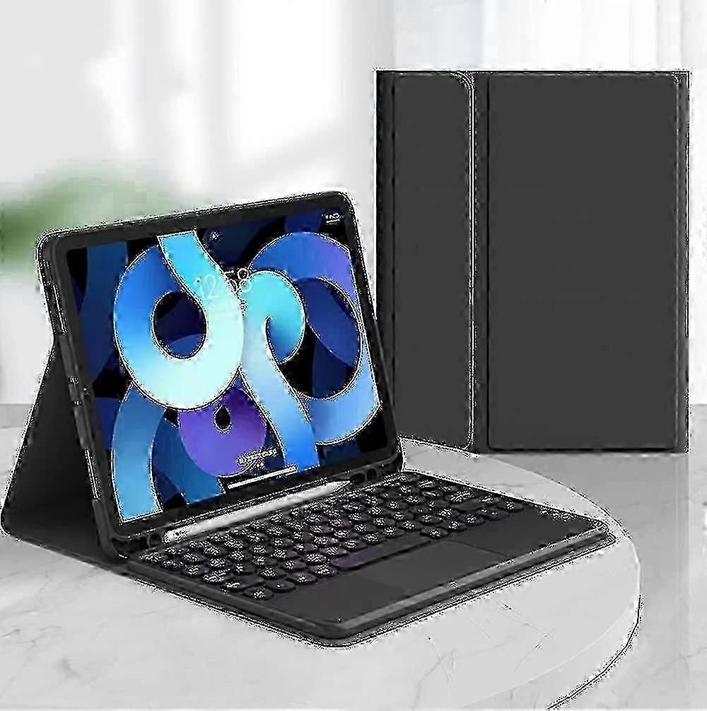 For Ipad 6 Ipad 5 Air 2 Pro 9.7 Inch Keyboard Case With Touchpad Key Color Keyboard Ipad 6th 5th Generation Detachable Bluetooth Touch Keyboard