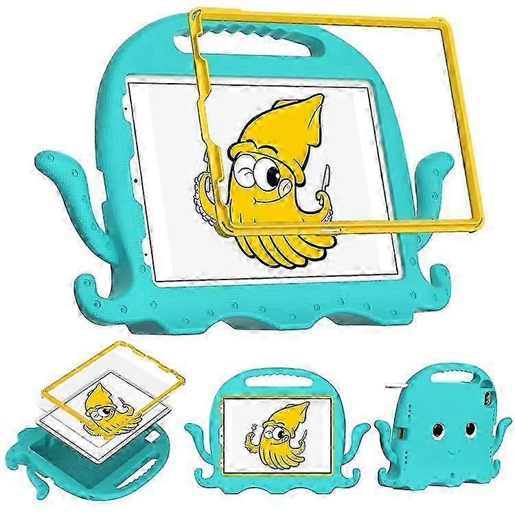 New iPad Pro 11 (2022) EVA Protective Case: Anti-Scratch Cover with Shockproof Octopus Cartoon Design for 2018, 2020 & 2021 Models