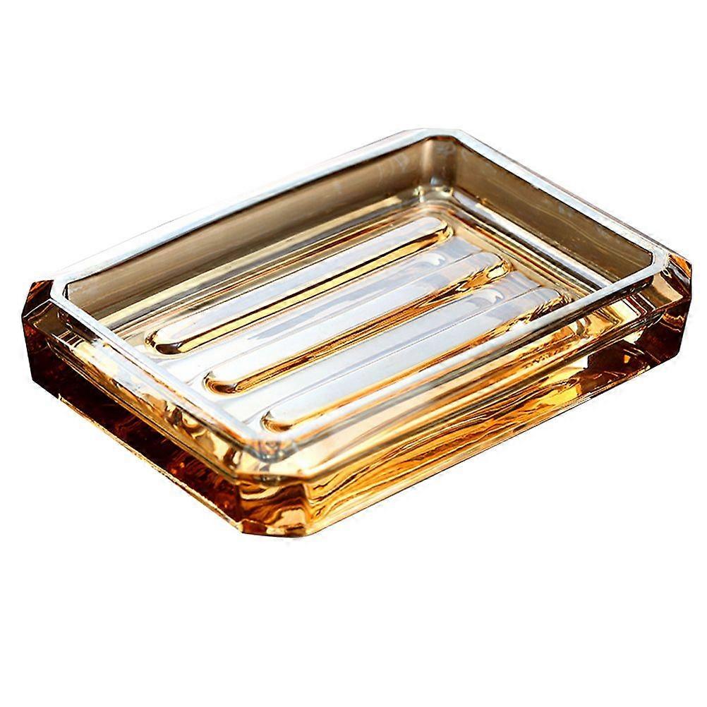 Household Soap Case Decorative Soap Holder Wear-resistant Soap Dish Soap Supply (Random Style)