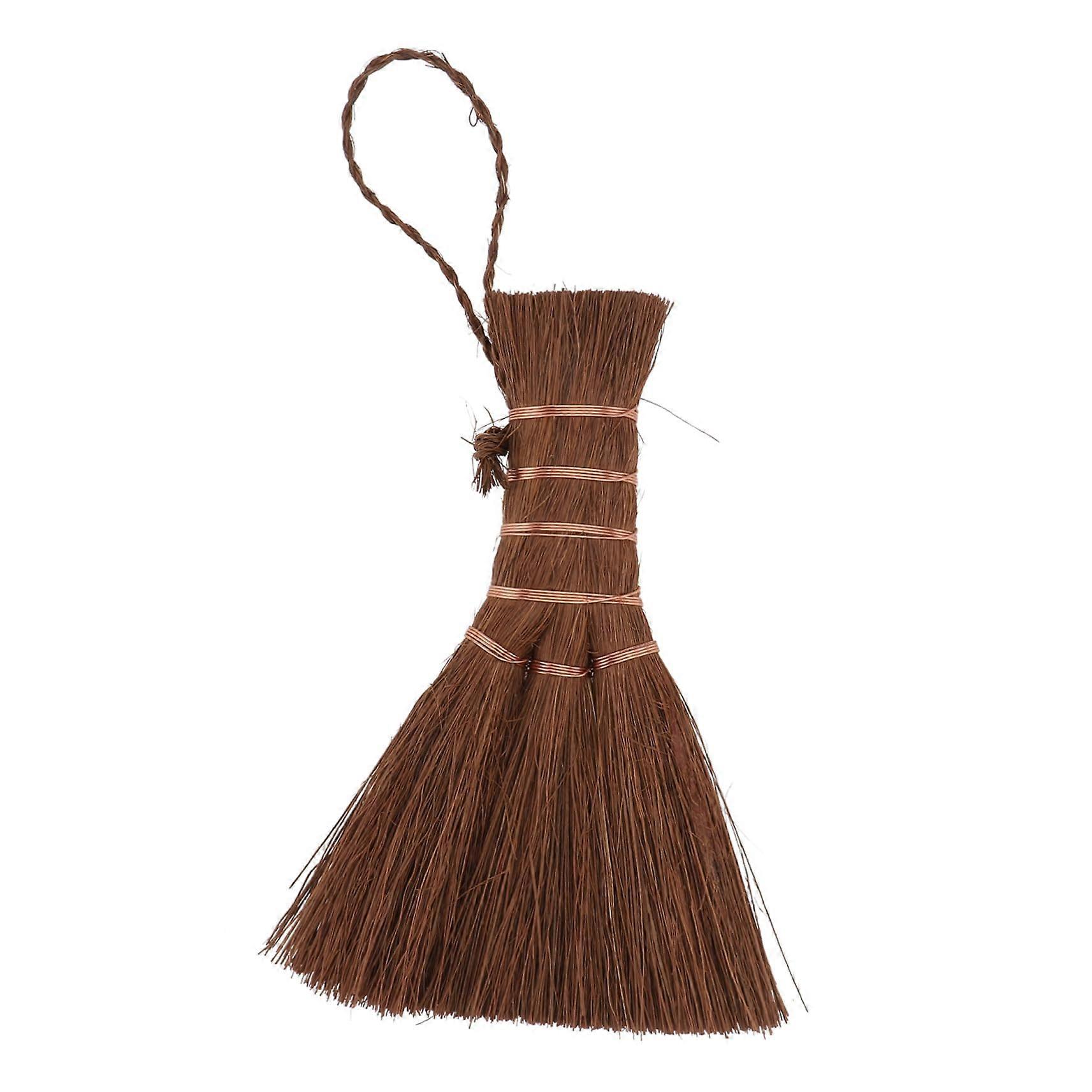 Mini Palm Broom Small Household Cleaning Tool Lightweight Durable Bristles Compact Space Saving Design Practical for Tea Ceremony and Daily Sweeping