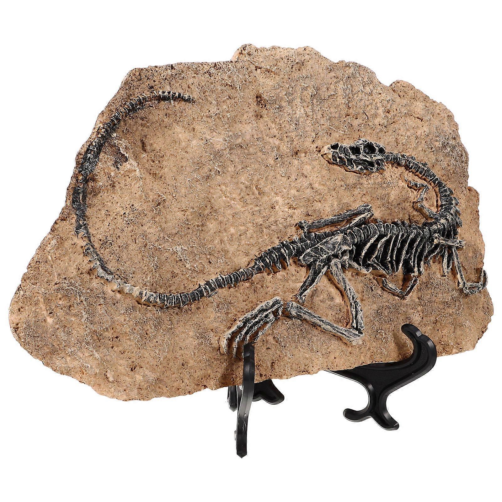 Resin Display Decoration Desktop Dinosaur Model for Study Room Home 1Pcs