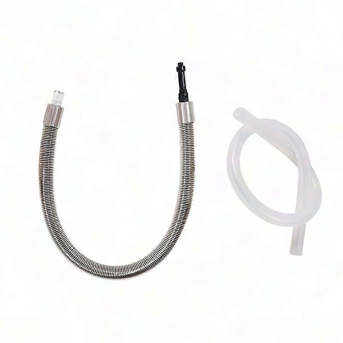 Stainless Steel Milk Pipe Casing with HP1 Adapter for Jura WE8, ENA 8, Micro-9 Coffee Machines