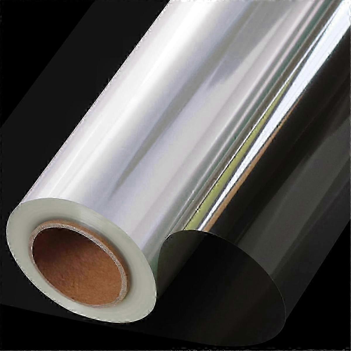 Clear Cellophane Wrap Roll 34In X Extra Wide Clear Wrapping Paper,Transparent Thicker Clear Cellophane Paper