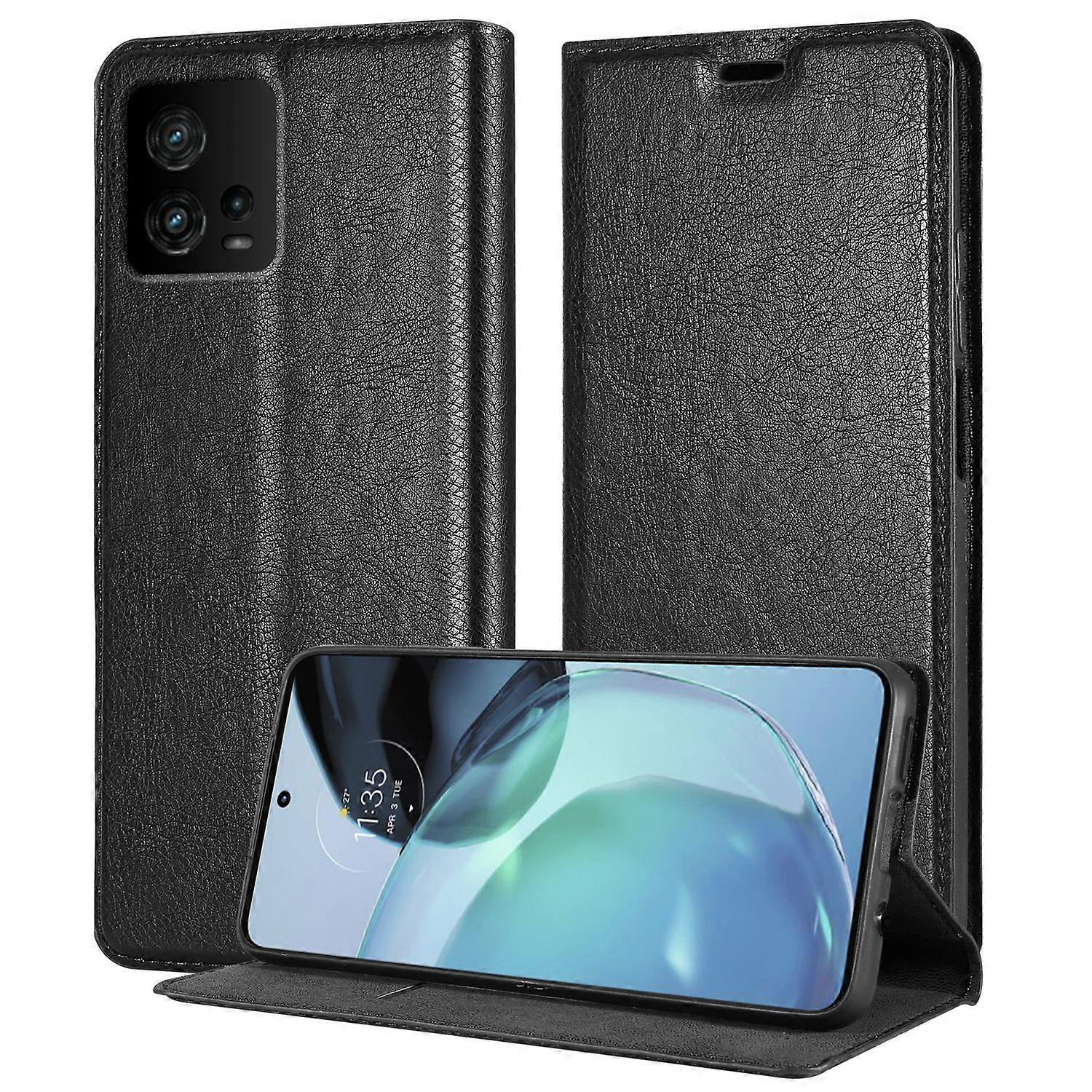 Motorola MOTO G72 Case - Protective Case with Stand Function and Card Slot