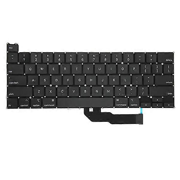 Laptop Keyboard Comfortable Durable A2251 Keyboard Replacement for OS Laptop Pro 13 inch 2020