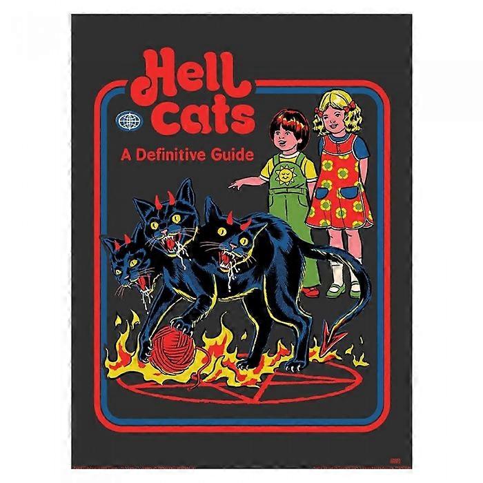 Steven Rhodes Hell Cats Print