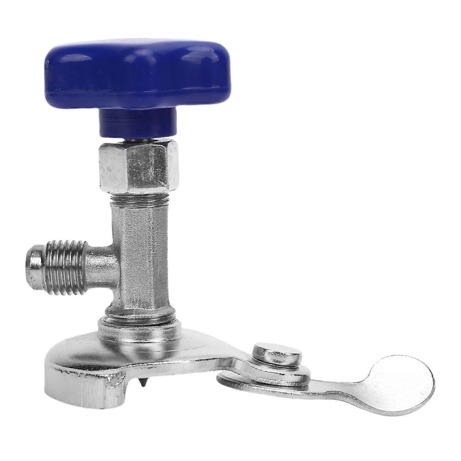 Can Tap 1/4 SAE Dispenser Bottle Opener Valve Tool Suitable for R12 R134A R22 R410 R502 Refrigerant
