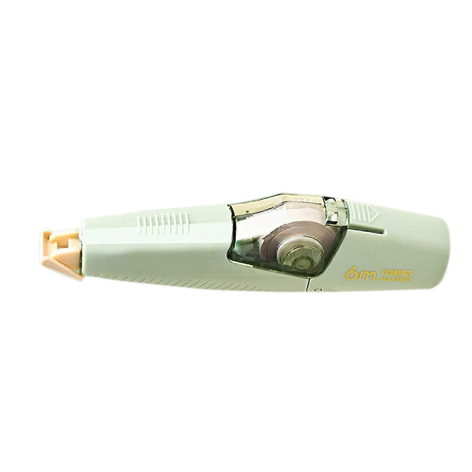 Mini Portable Green Correction Tape with Refill for Office Use