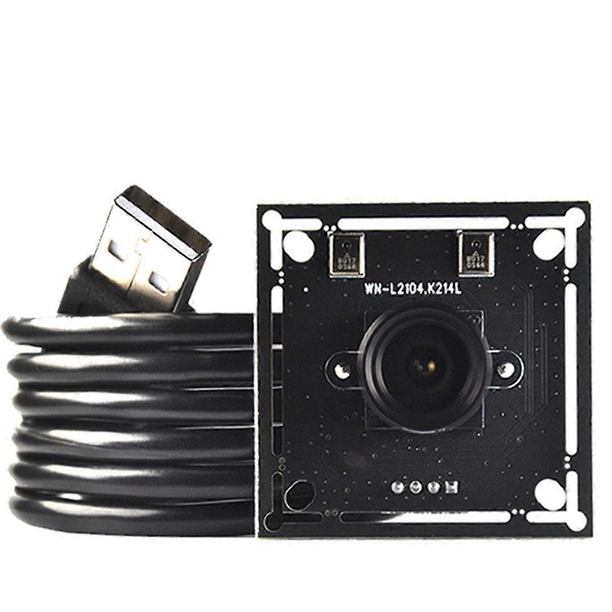 2Mp Hd Usb Camera Module 130 Wide Angle, 60Fps, Plug-N-Play with Dual Digital Microphones for Produ