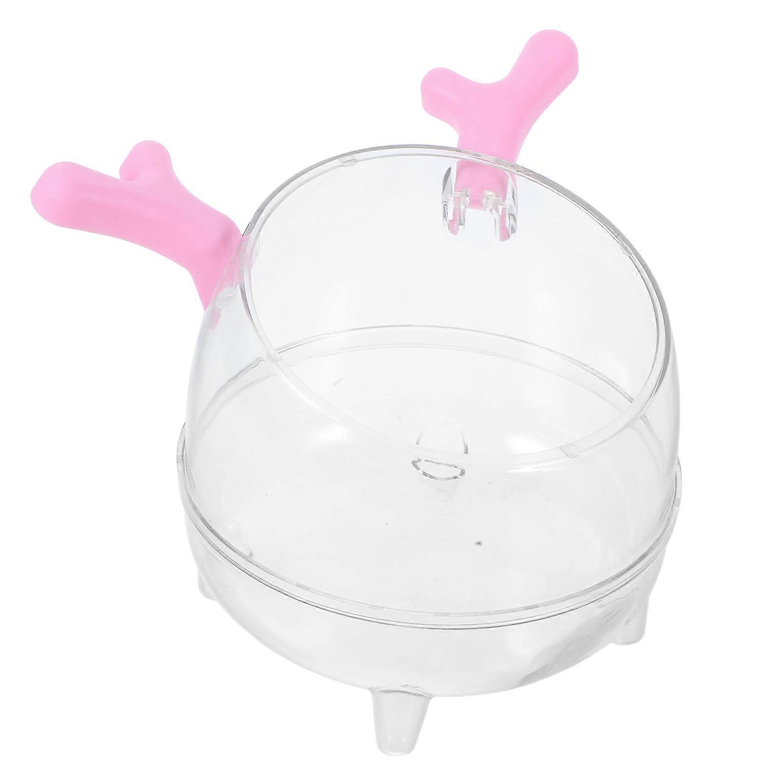 Hamster Bathroom Clear Acrylic Bath Box for Small Animals