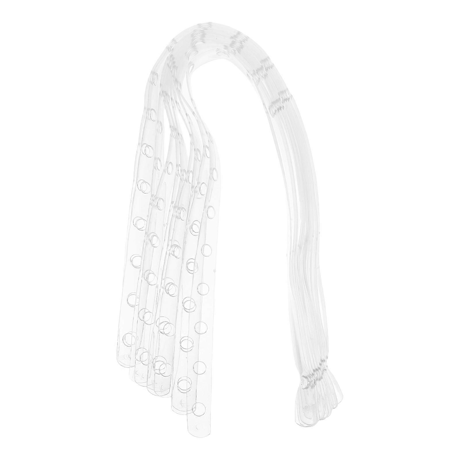 Space Saving Hangers Multi Hangers Space Saving Clothes Hangers Non Slip Display Portable Lightweight 50.00X1.50X0.20CM 10Pcs