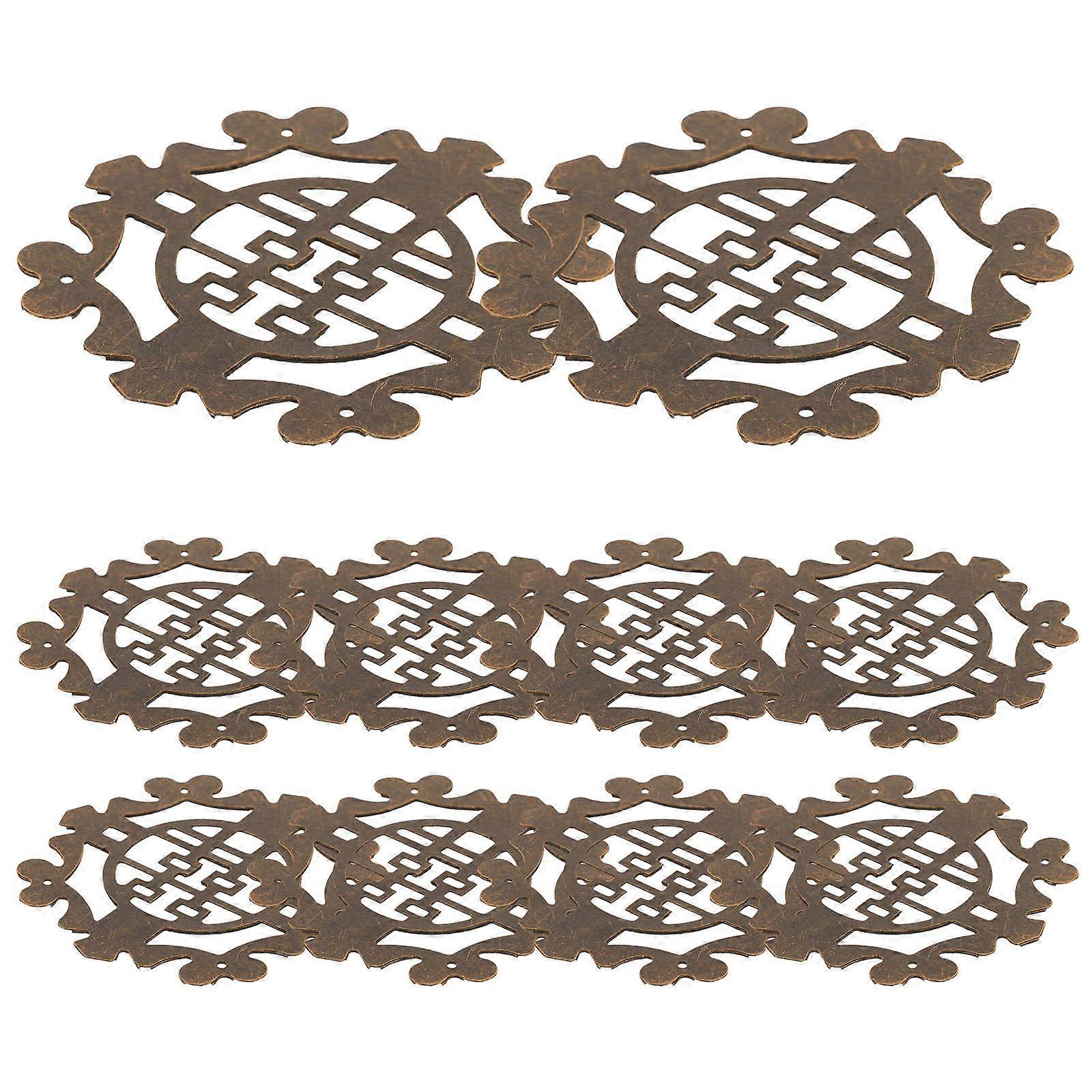 Iron Corner Decorations for Furniture Add Vintage Charm to Wooden Boxes and Match Various Designs 1
