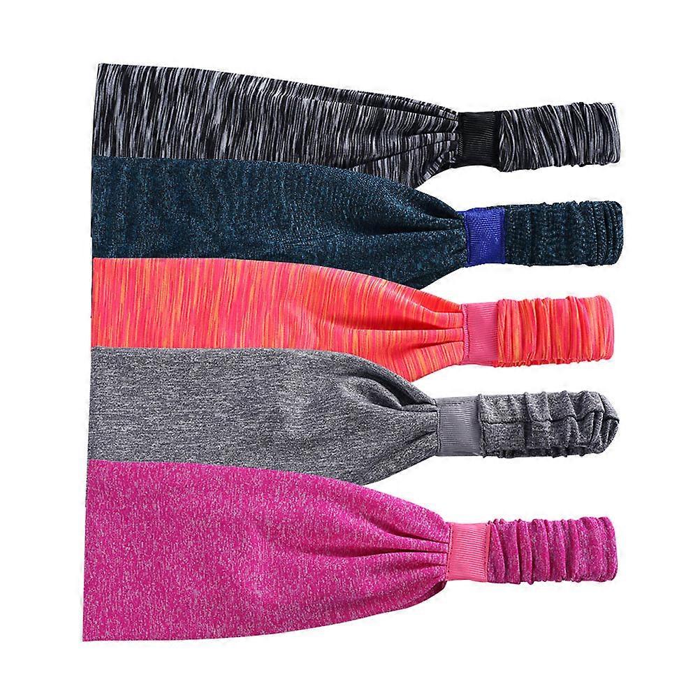 Green Headband for Exercise Made of Cloth Perfect for Yoga Running Size Fits All