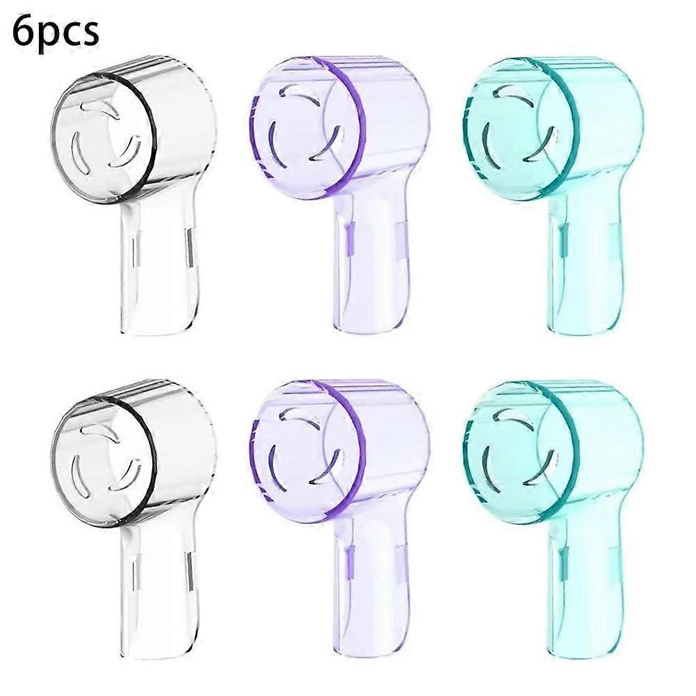 Portable Toothbrush Head Cover Clips Plastic Dustproof Head Germproof Protector