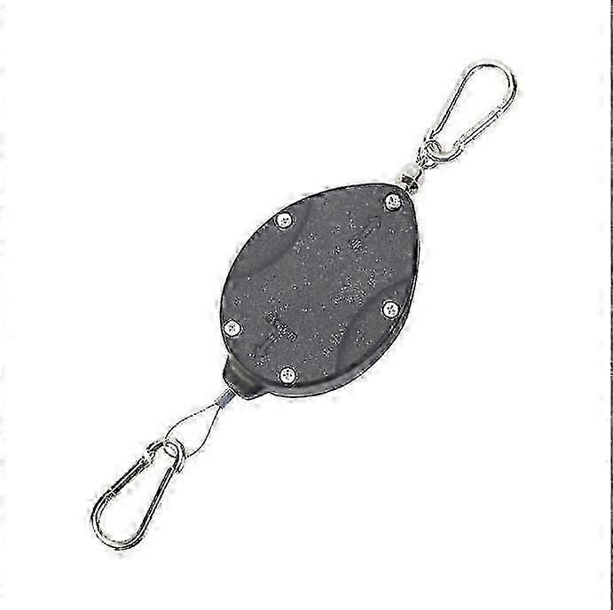 Plant pulley system for balcony gardens with retractable feature