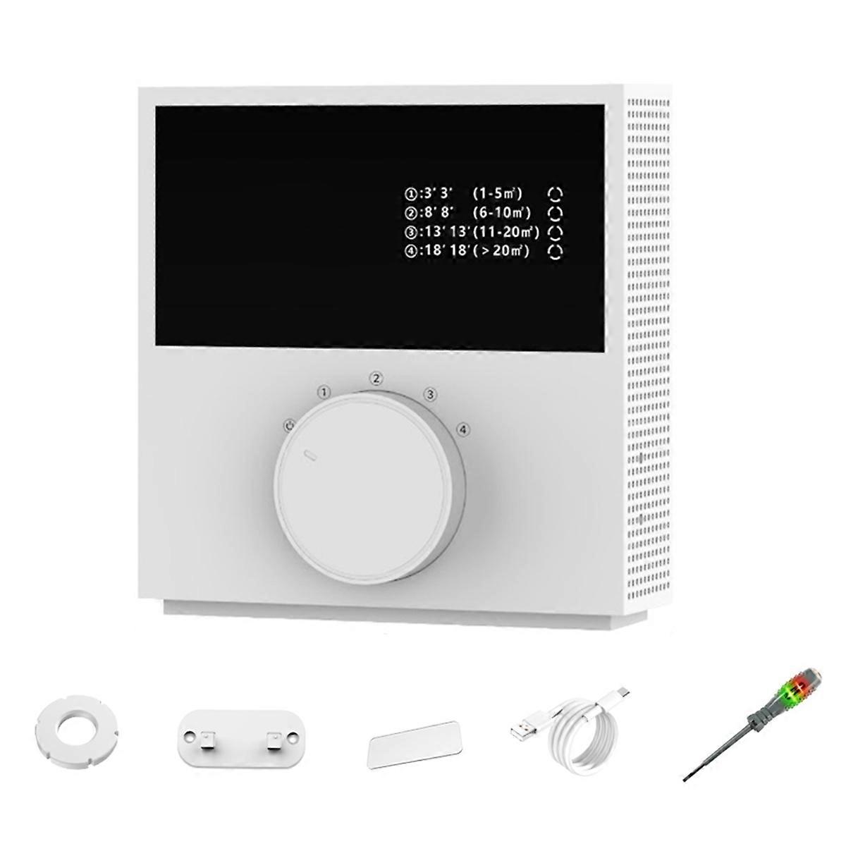 Air Purifier for Home 2400Mah Rechargeable Negative Ion Air Purifier