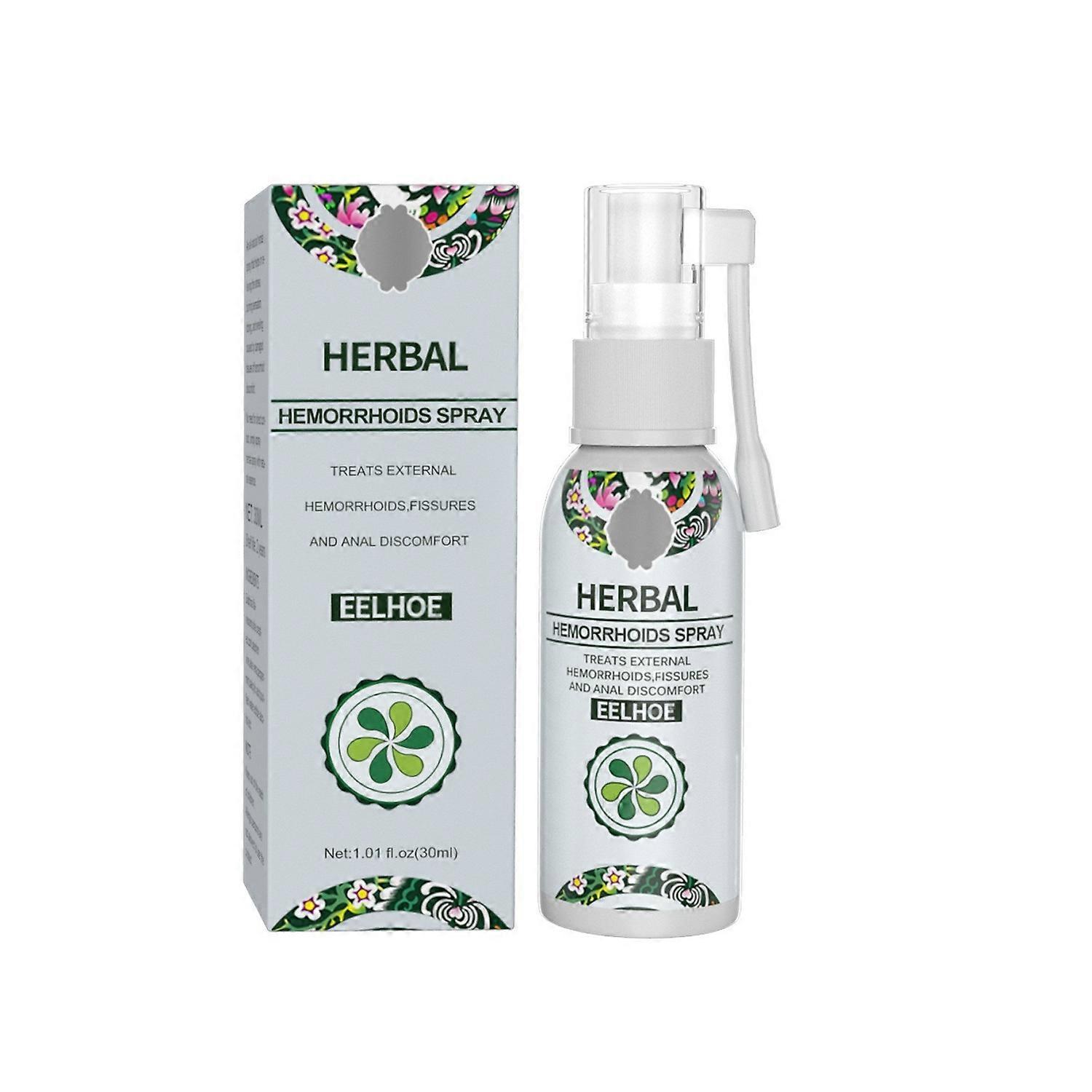 3pcs hemorrhoid spray is suitable for itching, swelling and discomfort of external hemorrhoids