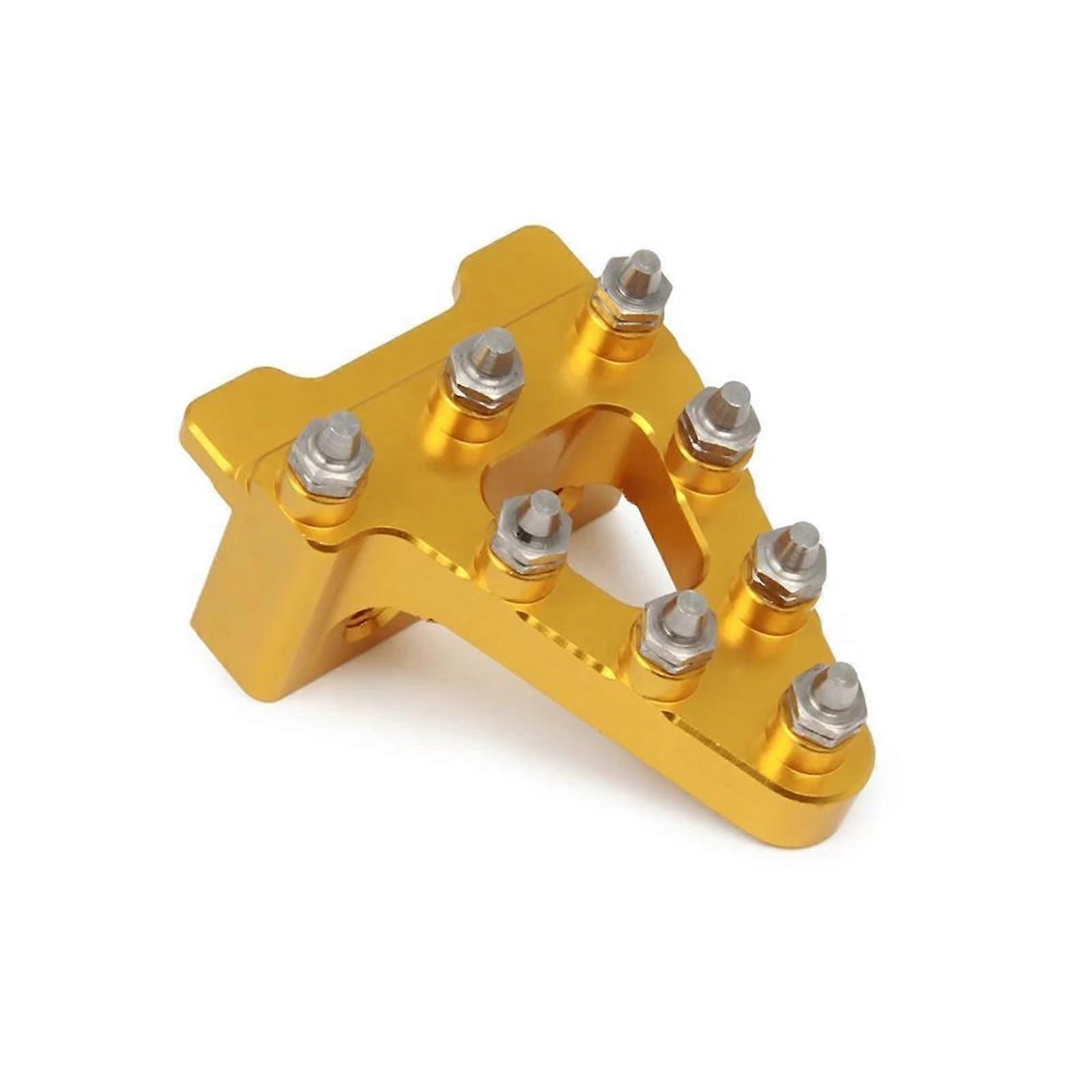 Footrest CNC Aluminum Rear Brake Pedal Tip For CRF50 XR50 SDG SSR COOLSTER 70/90/107/110/125CC Dirt Bikes Gold
