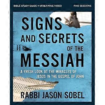 En bibelstudieguide för Messias tecken och hemligheter plus strömmande video. En Fres - Rabbi Jason Sobel