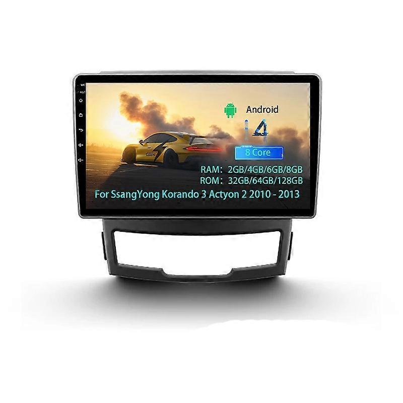 Android Car Radio For SsangYong Korando 3 Actyon 2 2010-2013 GPS NAVI WIFI Multimedia Video Player