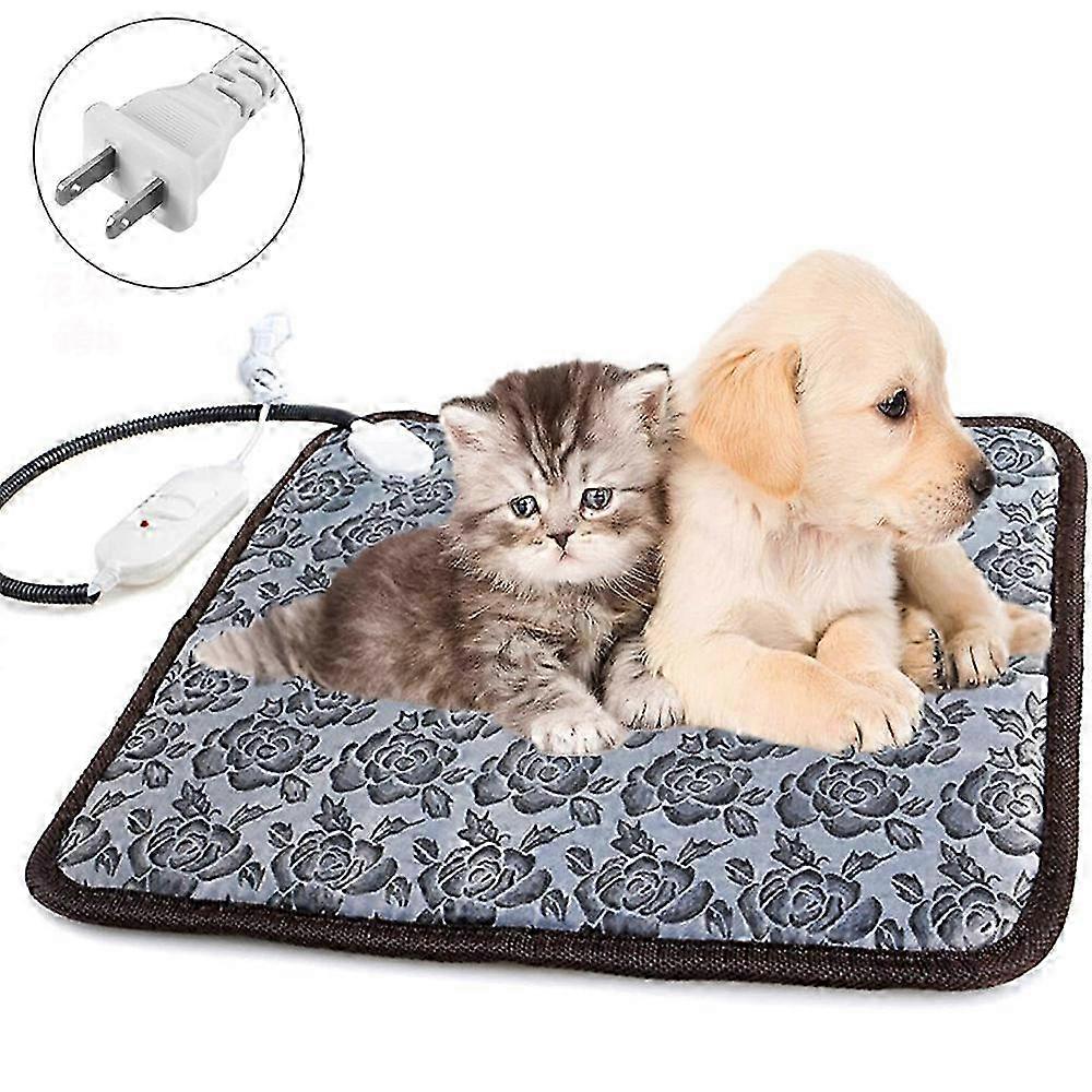 Heated Dog Bed for Large Breeds, Pet Heating Pad with Adjustable Heated Cat Bed Mat, Low Power Consumption Smart Thermostat Switch for Safe and Cozy 2