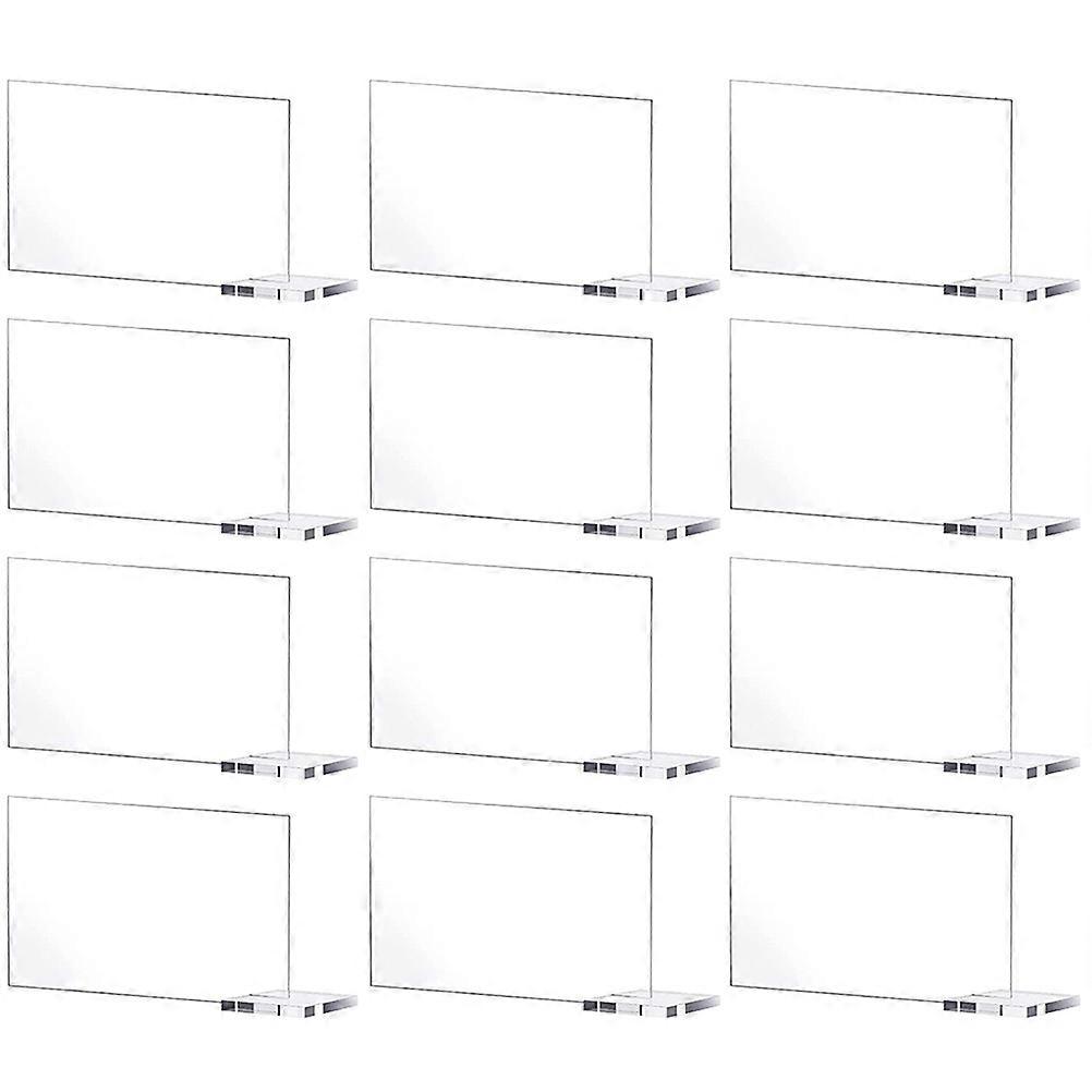 Clear Acrylic Signs Wedding Table Number Sign for 60Pcs Seating