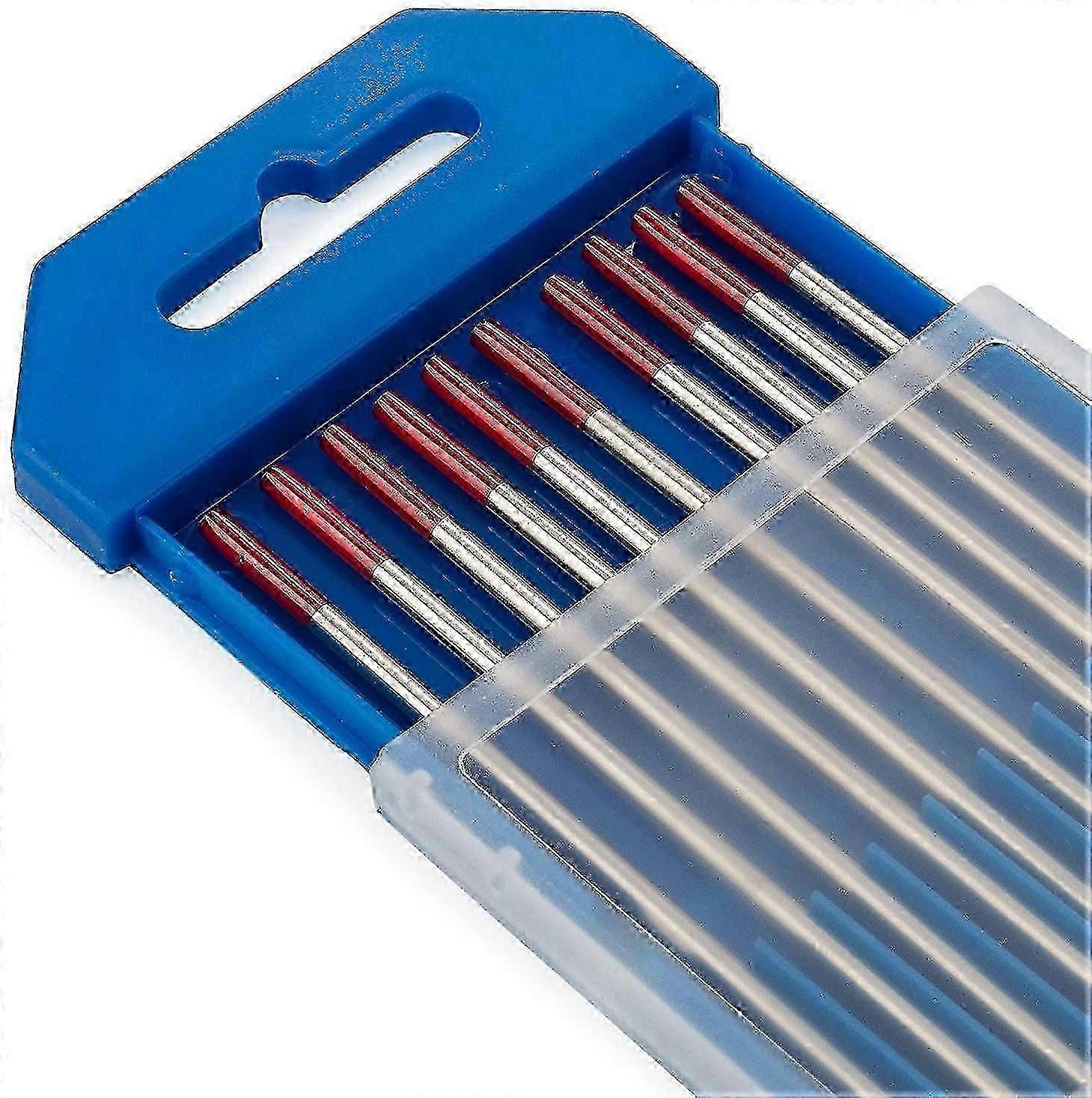 Tungsten Electrodes With 2% Thorium Wt20 (red) 1.6mm * 150mm 10 Pieces Per Pack