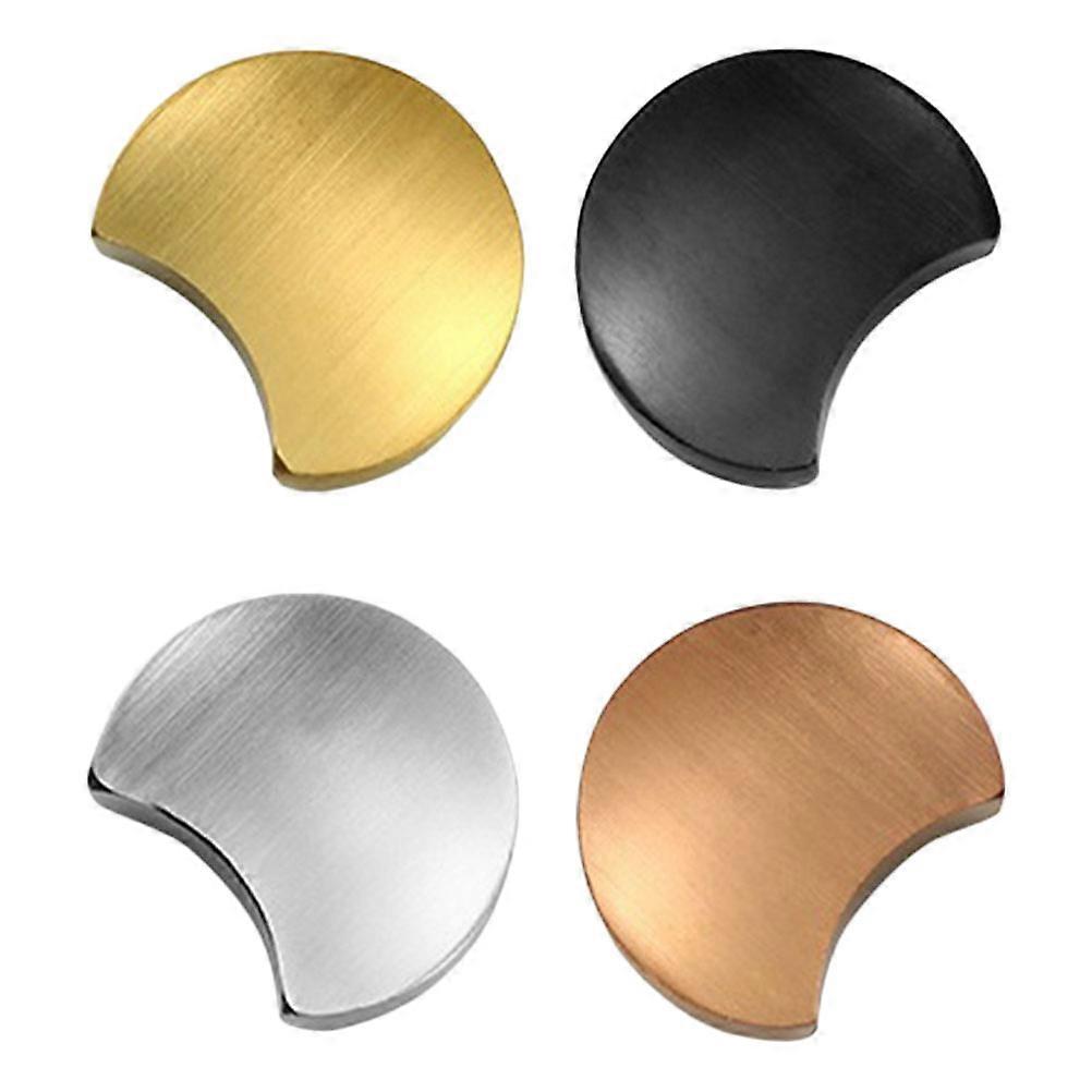 Stainless Steel Chopstick Holders for Kitchen Creative Moon Shaped 4Pcs Set