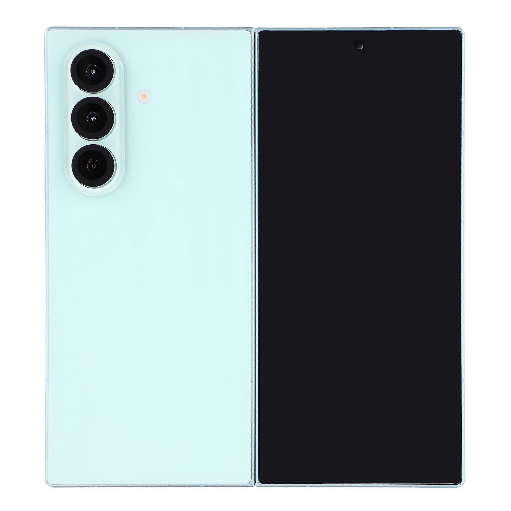 TKdaddy For Samsung Galaxy Z Fold7 5G Black Screen Fake Phone Model Not Real Smartphone Display (Without Logo) Green