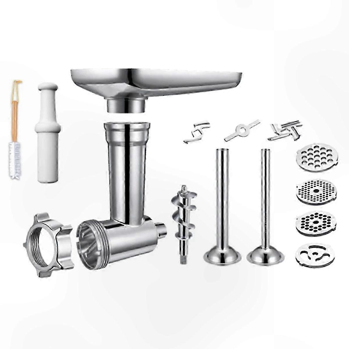 Universal Meat Grinder Attachment for Stand Mixers with Multi-Brand Compatibility