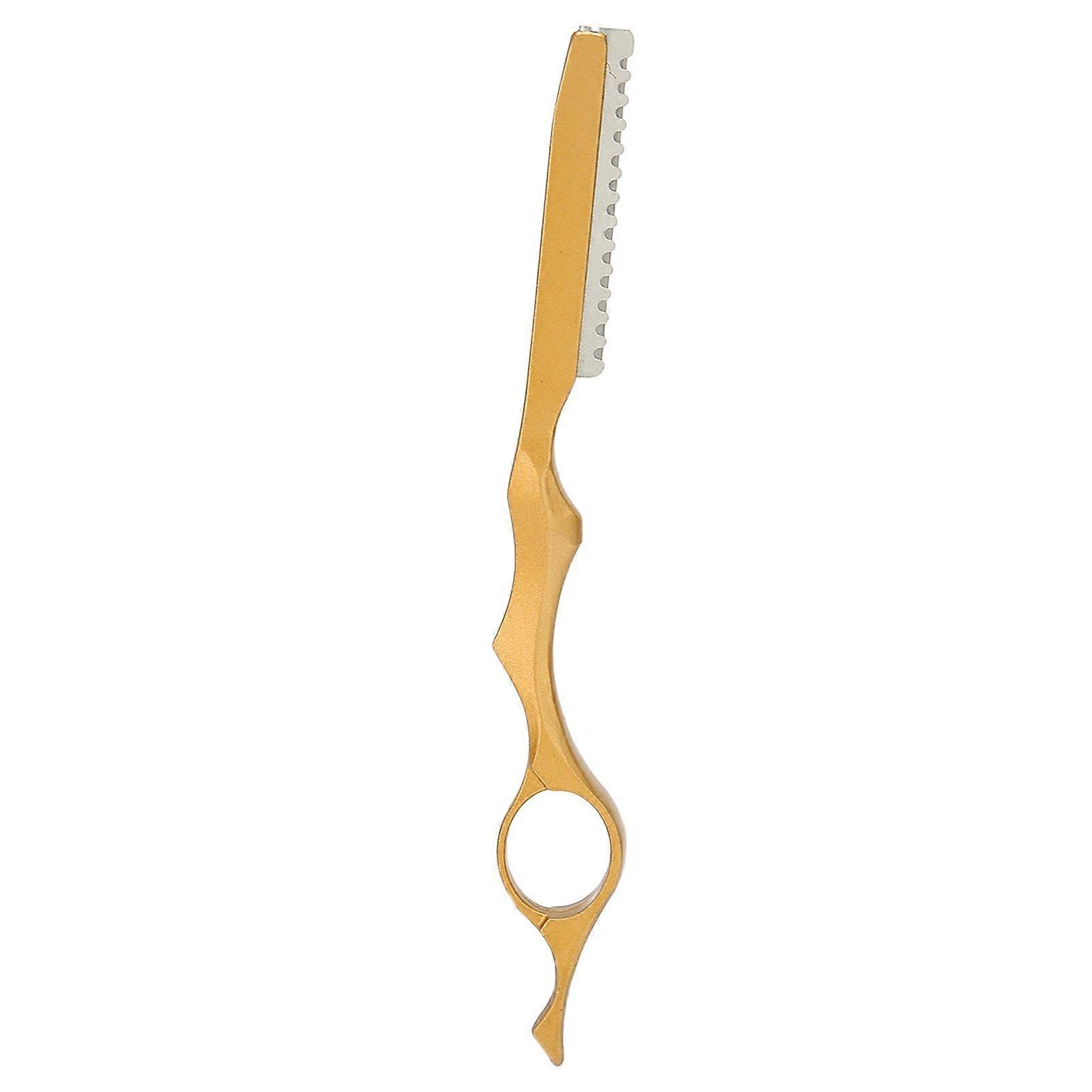 Hair Thinning Razor Professional Hair Styling Trimming Razor Knife Hair Texturizing Cutting RazorGold