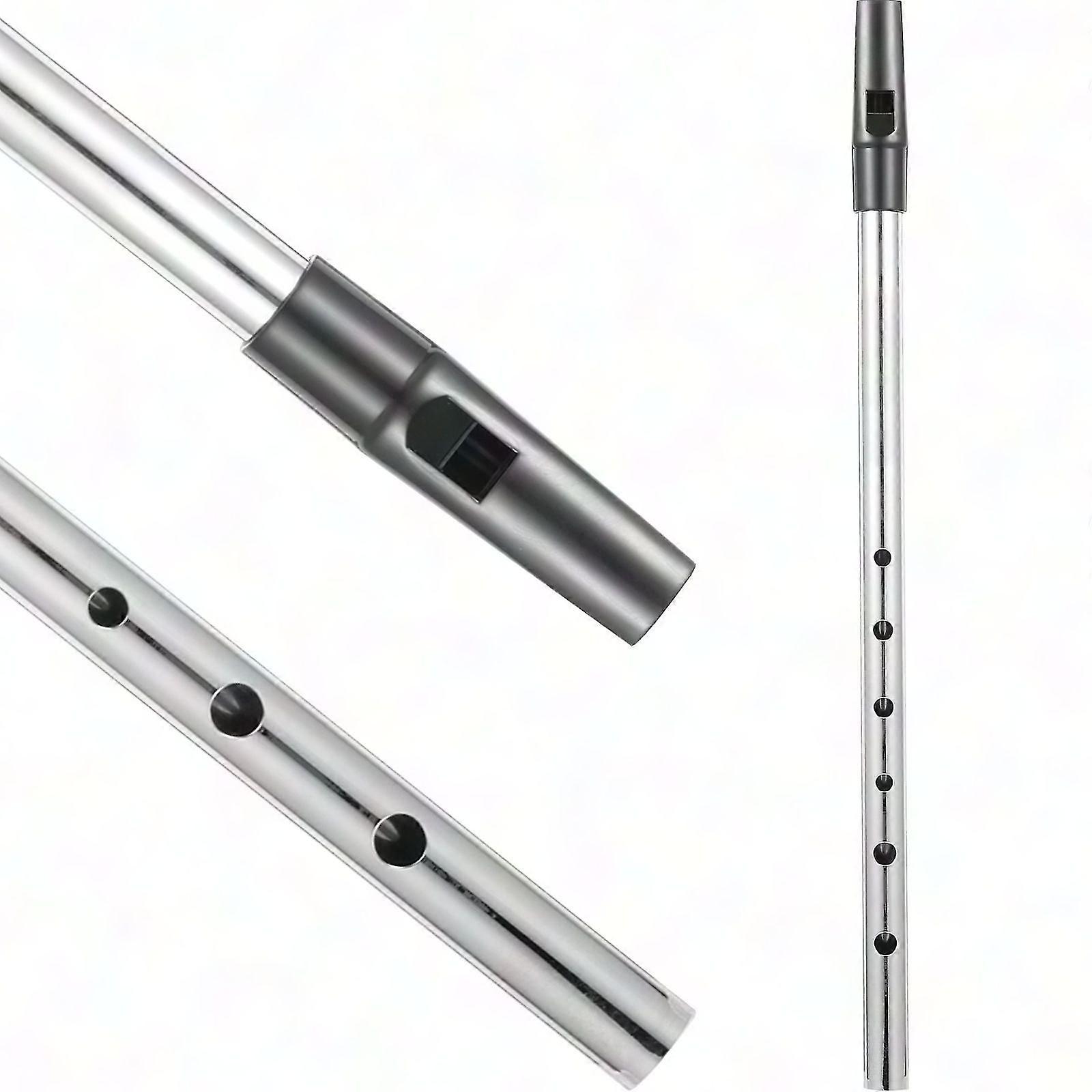 Professional Irish C Key Metal Flute for Beginners & Experts - Easy Play Musical Instrument for Music Lovers