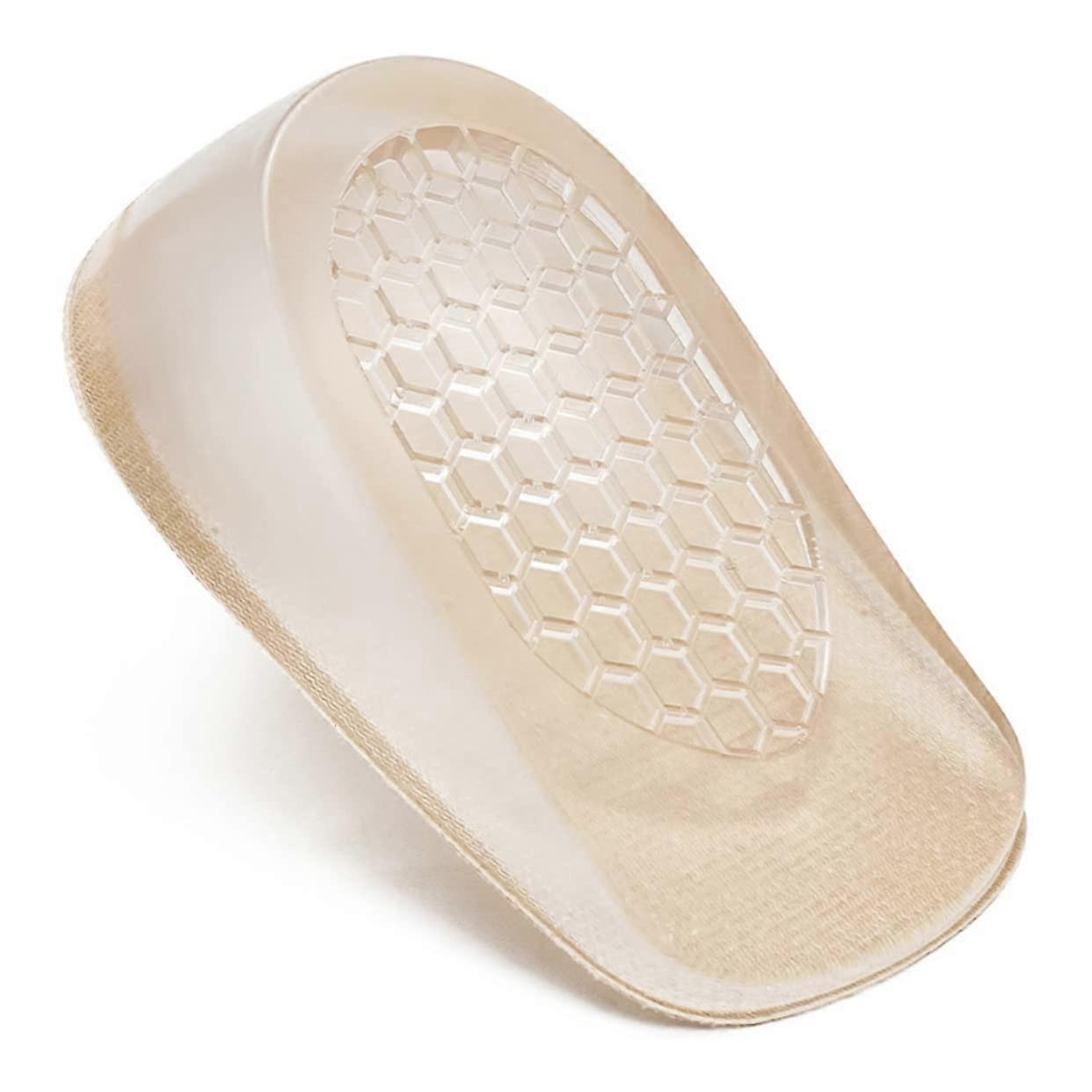 Invisible Height Increasing Insoles For Men, 2 Pairs, Inner Heightening Pads, Shock Absorption, Running And Daily Use