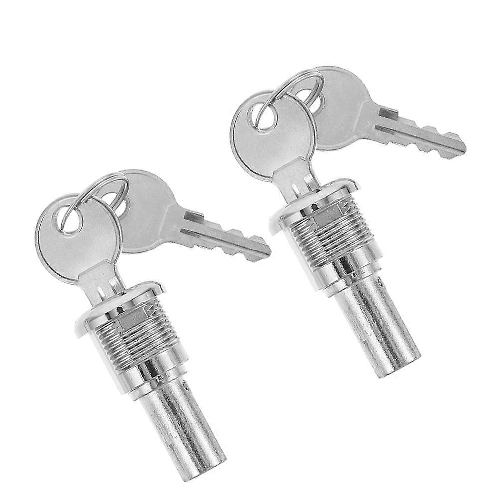Lock Cylinder with Keys for Candy Dispenser Machine Vending Lock Set 8Sets