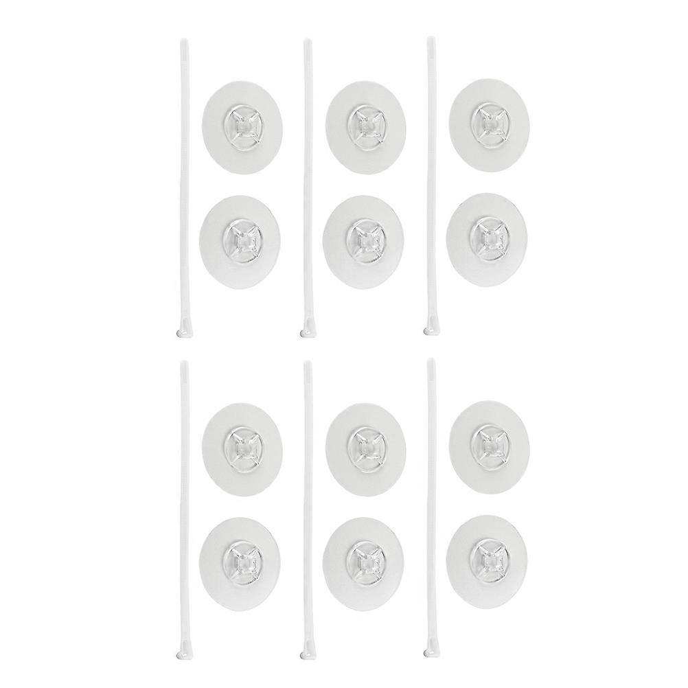 Adjustable Furniture Strap Anchors for Child Safety with 18Sets White Straps