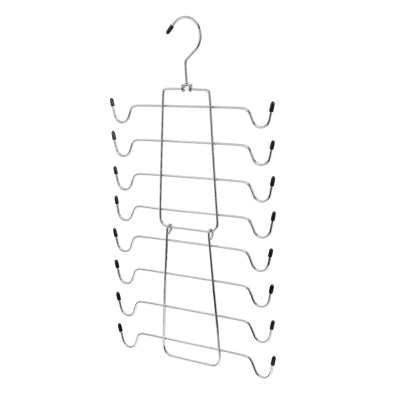 Multi-Function Bra Hanger 2Pcs Slim Foldable Closet Organization Ideal For Limited Space Storage