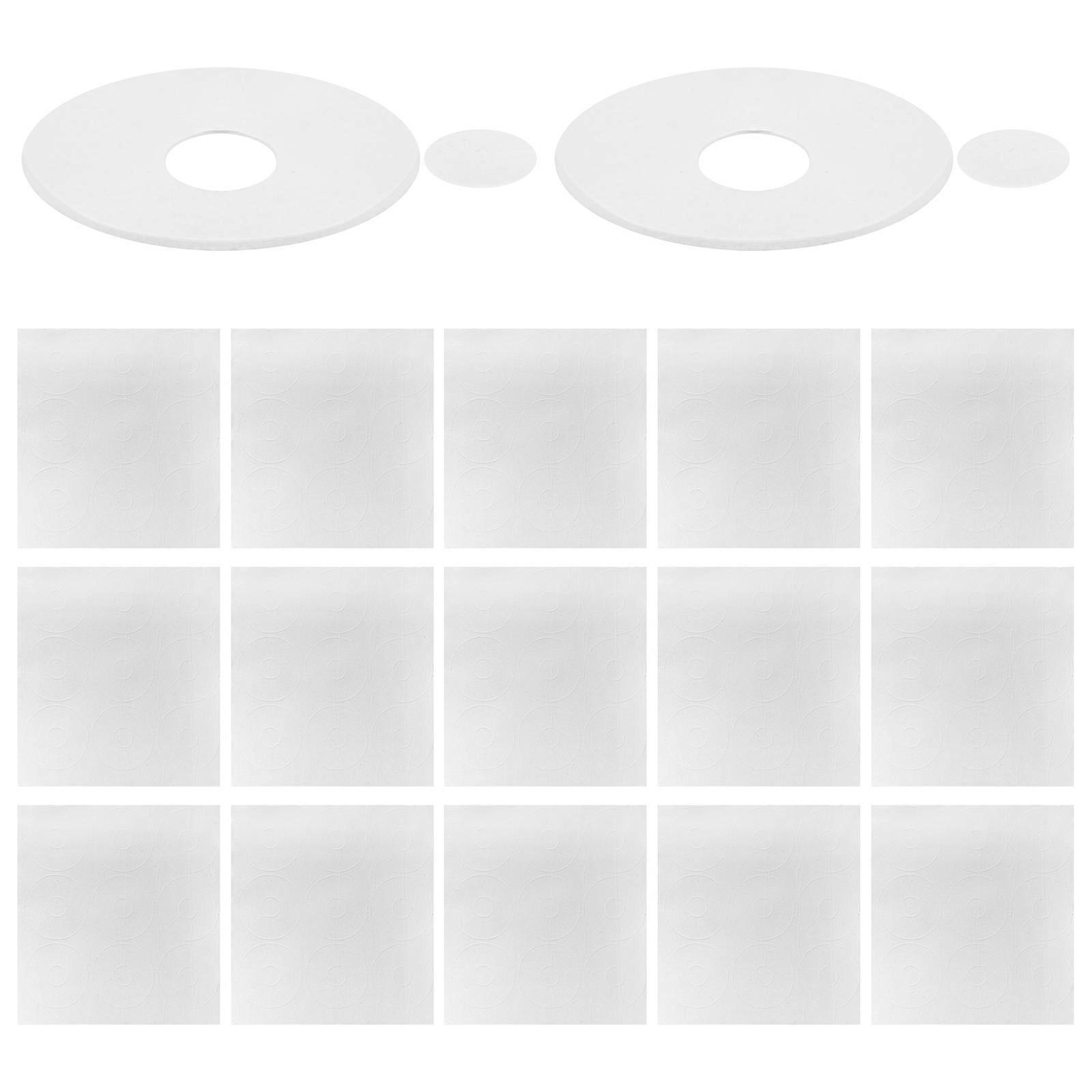 White Eva Double-Sided Tape for Watch Repair Movement Fixing 540Pcs
