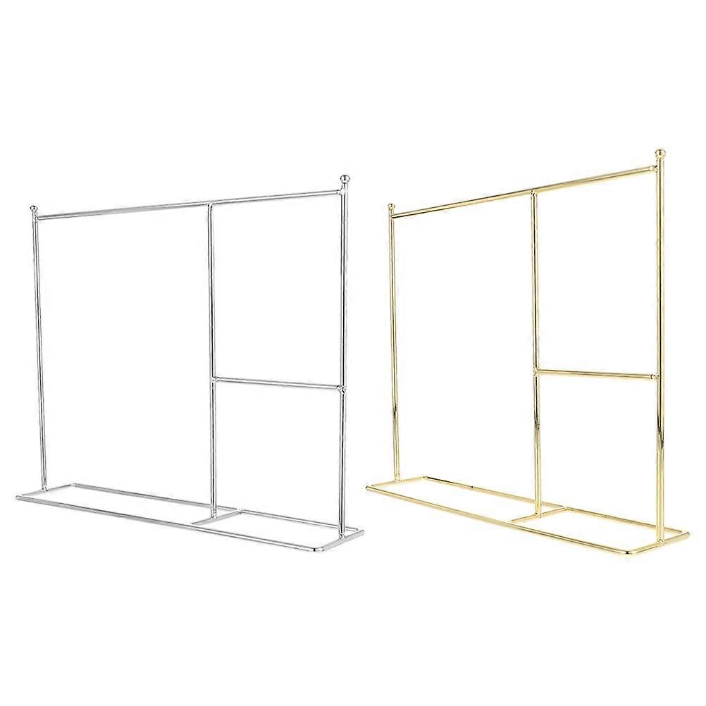 Doll Garment Rack for Display Metal Doll Clothes Rack 8Pcs Assorted Color