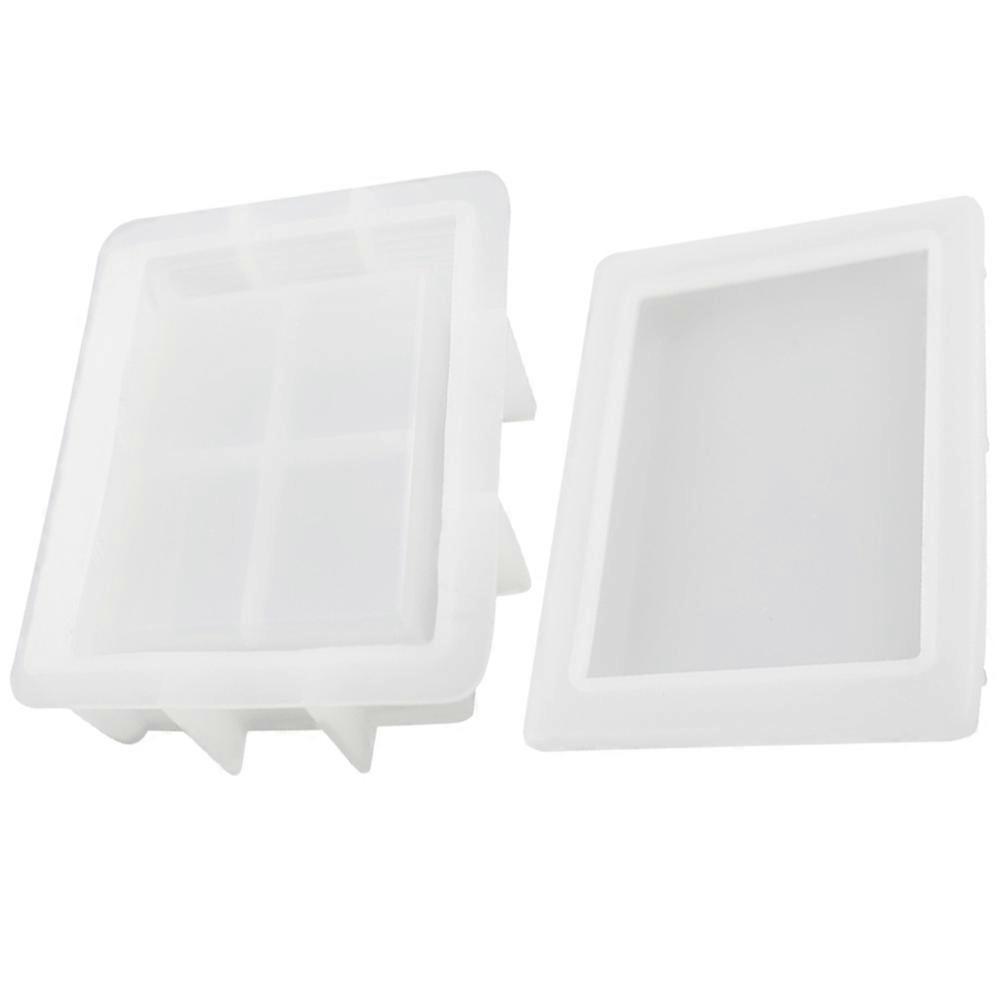 Silicone Mold for DIY Epoxy Book Shaped Storage Box 3Sets
