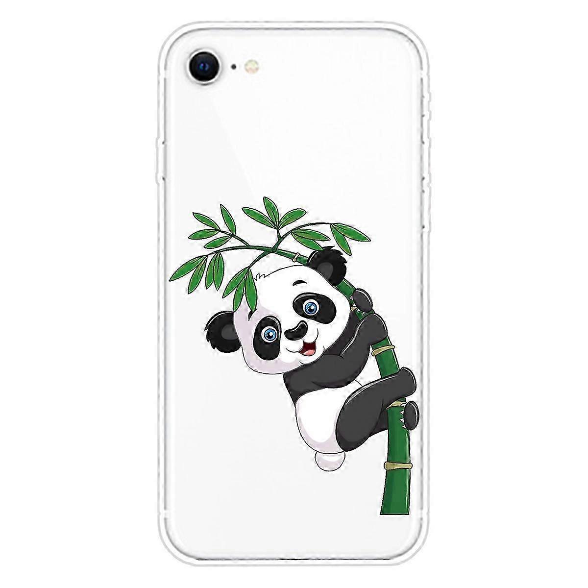 Cute Pattern Printing Soft TPU Protective Case for iPhone SE (2020) SE (2022) 7 8 - Panda