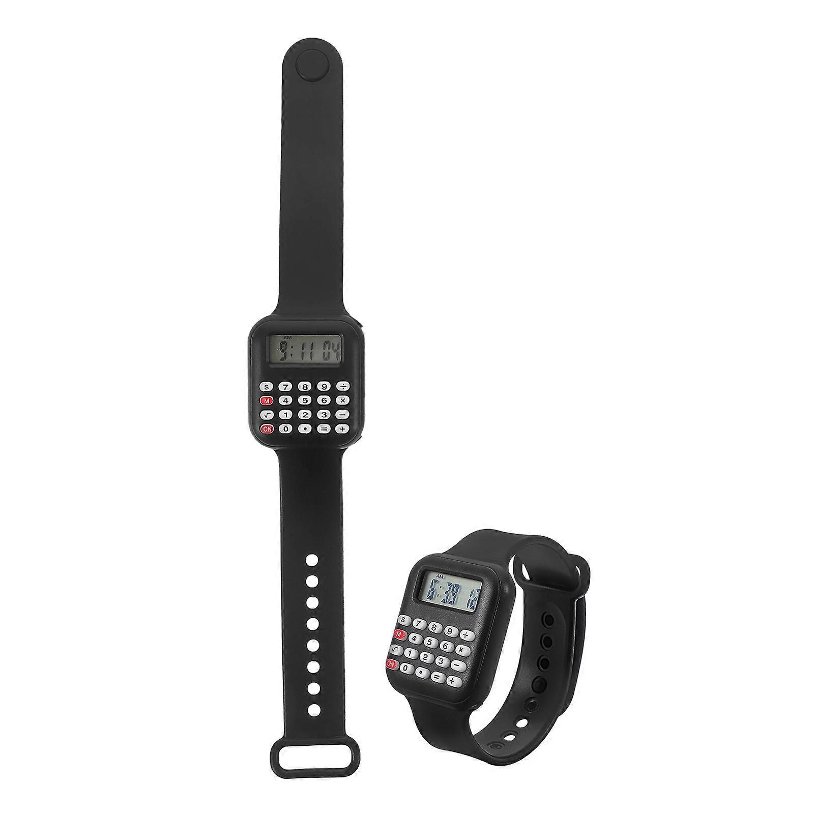 Calculator Wrist Watch for Children Portable Multi-Function Electronic 8Pcs