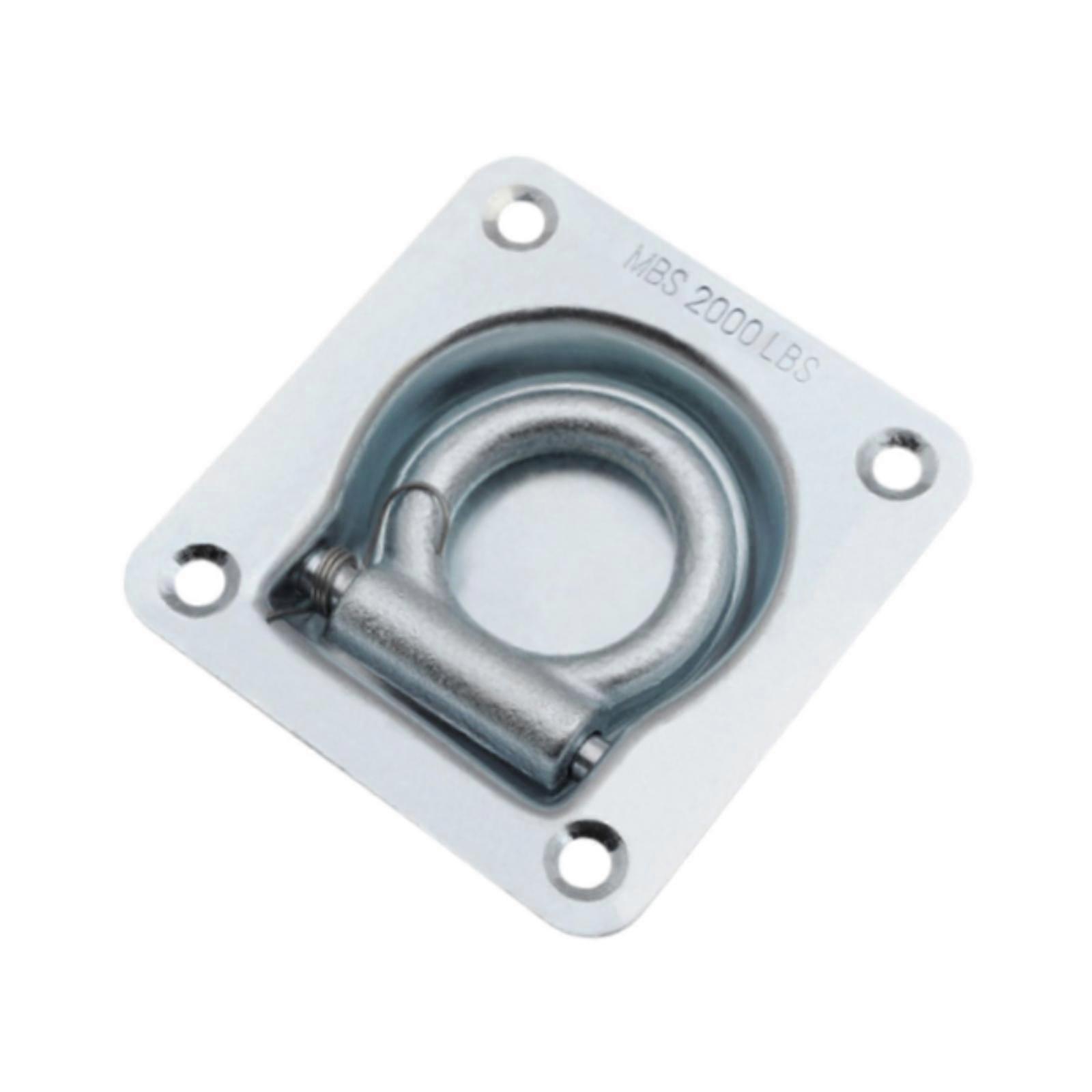 D Ring Tie Down Accessories Sturdy Reusable Trailer Towing Hook Lashing Loop