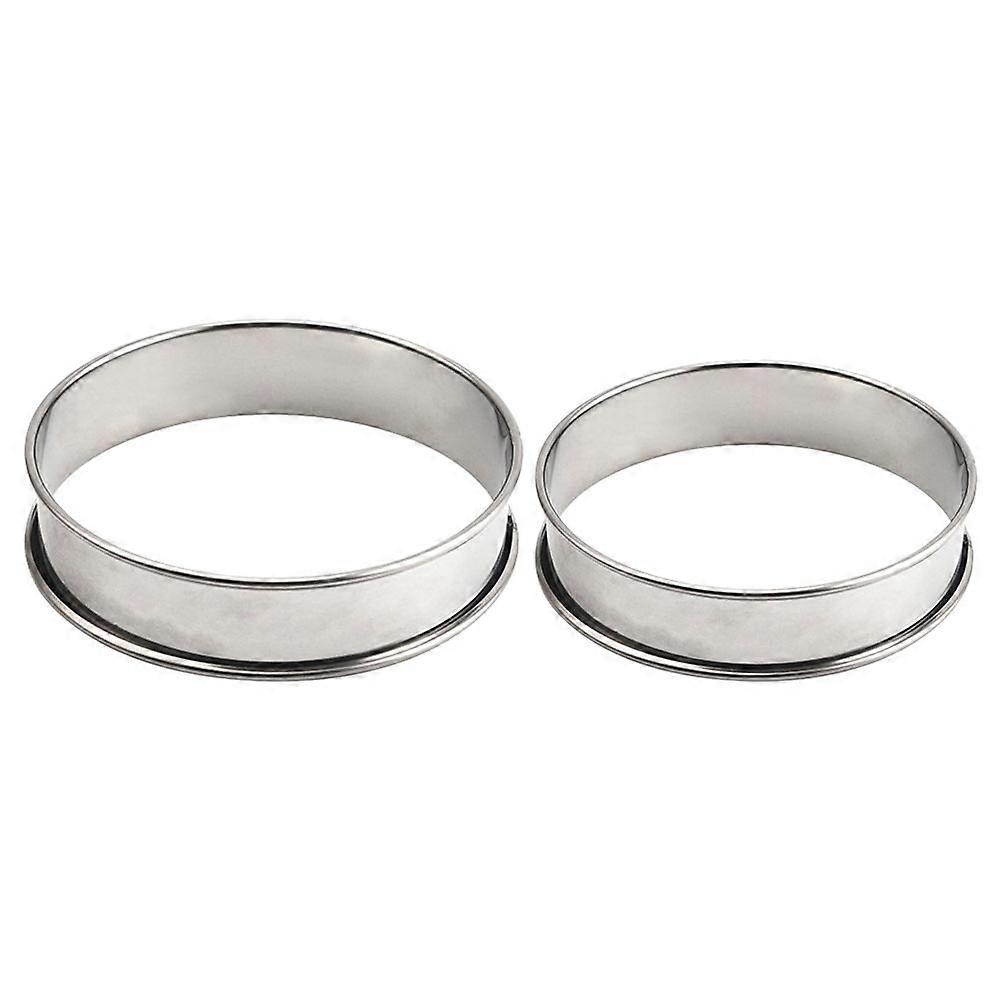 Reusable Stainless Steel Cake Mold for Baking Tool 8Pcs Set