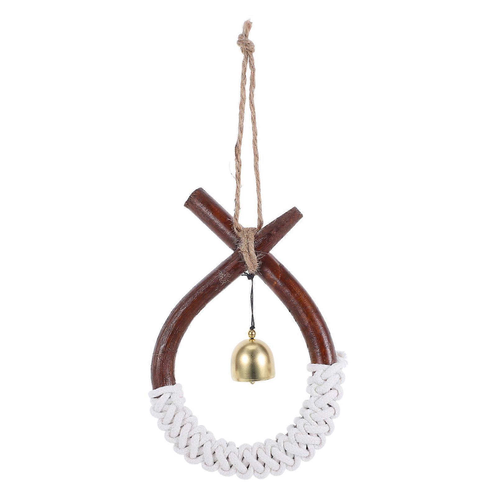 Rustic Doorbell Wind Chime for Home Decor with Hanging Bells 5Pcs